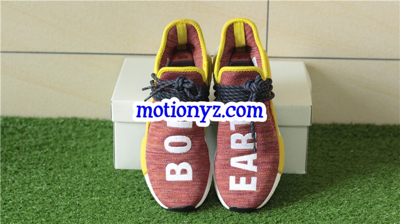 Adidas X PW Pharrell Williams NMD HU Race Bold Yellow